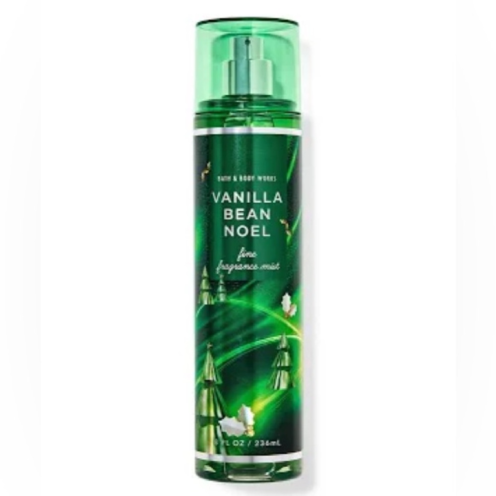 Bath & Body Works Vanilla Bean Noel body Mist full size 8oz NEW